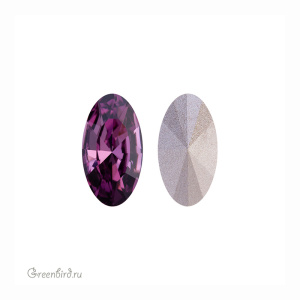 Swarovski 4162 Удлиненный Овал 10х5,5 мм, ирис (#219), 1 шт.