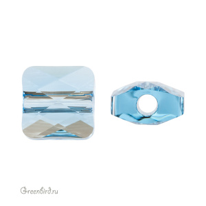 5053 Бусина Mini Square Bead 6mm – Aquamarine (#202)