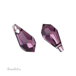 6000 подвеска Classic Drop 11x5,5mm – Amethyst (#204)
