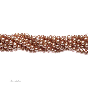 Жемчуг 3 мм #5810 Rose Gold (#769)