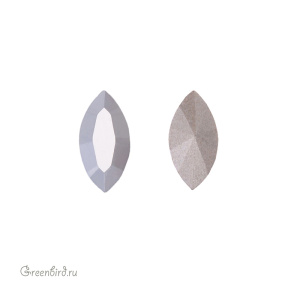 Swarovski 4228 Наветт 8х4 мм, серебристая комета (#001CAL), 1 шт.