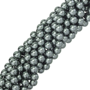 Crystalbird Жемчуг круглый 10 мм, серо-зеленый таити, нить (#650)