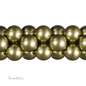 Жемчуг с расширенным отверстием 12 мм #5811 Light Green (#293)