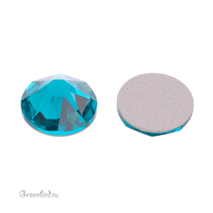 Swarovski 2088 Клеевые стразы круглые SS34, синий циркон (#229), 1 шт.