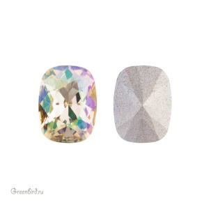 Swarovski 4568 Кушон 8x6 мм, люминесцентный зеленый (#001LUMG), 1 шт.