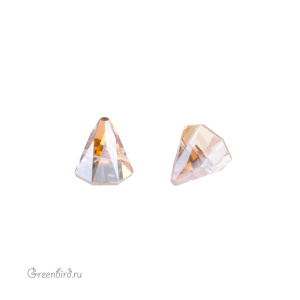 2019 Кристалл холодной фиксации Round Spike 5х5 мм – Golden Shadow (#001GSHA), 1шт.