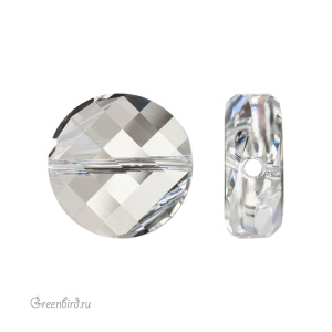 Swarovski 5621 Бусина Твист 14 мм, прозрачный (#001), 1 шт.
