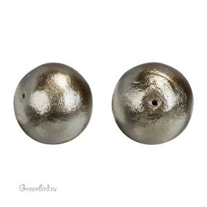 Хлопковый жемчуг 25 мм, Bronze, 1 шт. (#CTP001-25-Bronze)