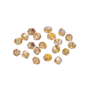 Crystalbird Бусины 5328C биконусы 3 мм – Sunsine (#001SH), уп. 20 шт. (#CBBC-0010)