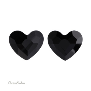 5741 Бусина Love Bead 12mm – Jet (#280)