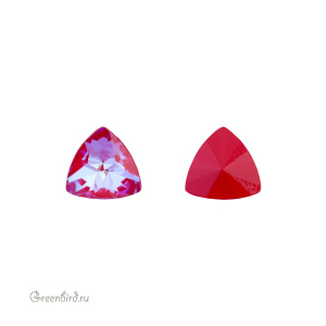 Swarovski 4799 Призматический треугольник 6x6,1 мм, королевский красный делайт (#001L107D), 1 шт.