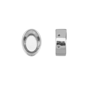 Оправа Crystalbird для 4120 Oval FS 14х10 мм, родий (#CBST-14) Оправа Crystalbird для 4120 Oval FS 14х10 мм, родий (#CBST-14)