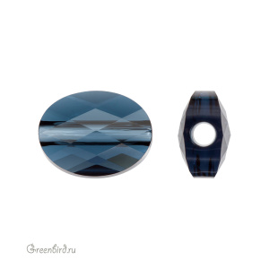 5051 Бусина Mini Oval Bead 8x6 mm – Montana (#207)