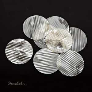 Пластина LM Paris 30 мм Tube – Nacro Ivoire, 1 шт (#LMFAN_21)