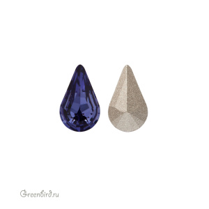 Swarovski 4328 Капля 10х6 мм, танзанит (#539), 1 шт.