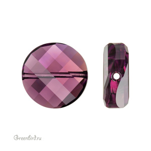 5621 Бусина Twist Bead 14mm – Amethyst (#204)