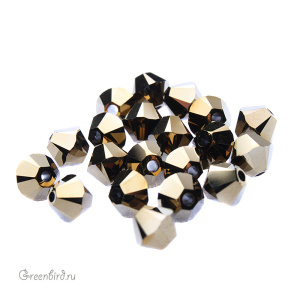 5328 Bicone 4mm – Dorado 2X (#001DOR2)