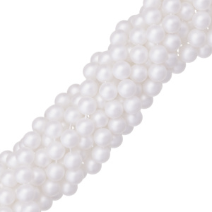 Crystalbird Жемчуг круглый 10 мм, лунное сияние, нить (#78)