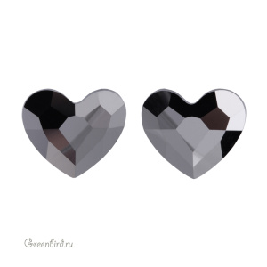 5741 Бусина Love Bead 12mm – Silver Night X2 (#001SINI2)