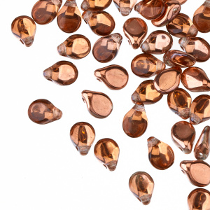 Pip Beads 5x7mm, Crystal/Capri Gold, 5 гр (#00030/27101)