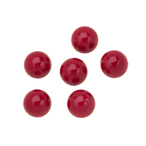 Жемчуг "Майорка" 16 мм, красный, 1 шт (#SV1701-9045)