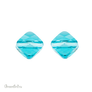 5054 Бусина Mini Rhombus Bead 6mm – Light Turquoise (#263) 5054 Бусина Mini Rhombus Bead 6mm – Light Turquoise (#263)