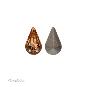 Swarovski 4328 Капля 13х7,8 мм, светлый колорадский топаз (#246), 1 шт.