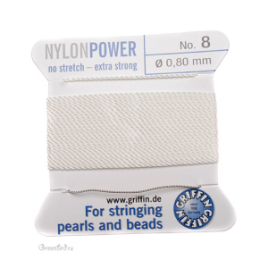 Griffin – нитки белые (#08)