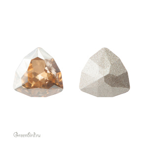 Swarovski 4706 Триллиант 7 мм, золотистая дымка (#001GSHA), 1 шт.