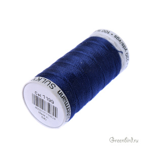 Нить Gutermann для вязания Cotton 12, темно-синий (#1199)