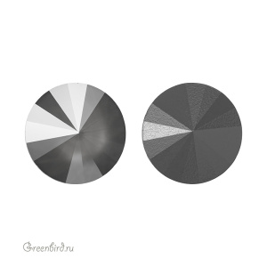 1122 Rivoli 12mm – Lacquer Dark Grey (#001L111S) 1122 Rivoli 12mm – Lacquer Dark Grey (#001L111S)