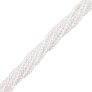 Жемчуг Crystalbird, круглый, 4 мм, Iridescent White, нить (#501) Жемчуг Crystalbird, круглый, 4 мм, Iridescent White, нить (#501)