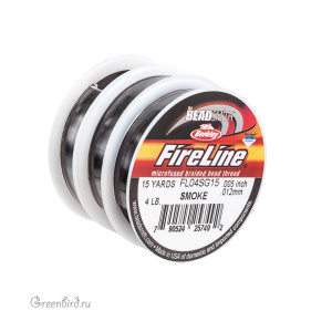 Smoke Grey Fireline Mix 4lb/6lb/8lb, 15YD катушки