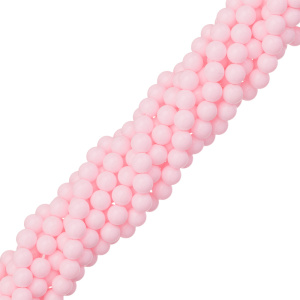 Жемчуг "Майорка" 8 мм, розовый, нить (#Maj-144)