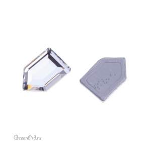 Swarovski 2774 Термостразы Пентагон 12,5x8,4 мм, прозрачный (#001), 1 шт.