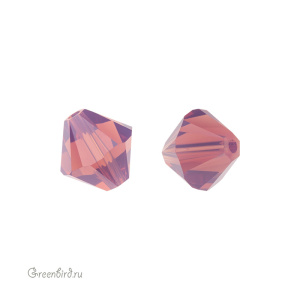 5328 Bicone 8mm – Cyclamen Opal (#398) 5328 Bicone 8mm – Cyclamen Opal (#398)