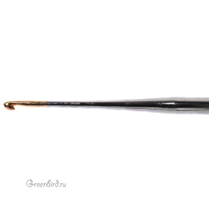 Крючок вязальный 1мм, сталь (130-7-1)