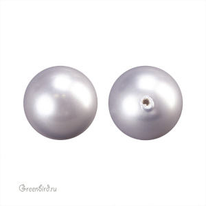 Swarovski 5818 Жемчуг полупросверленный 10 мм, лавандовый (#524), 1 шт.