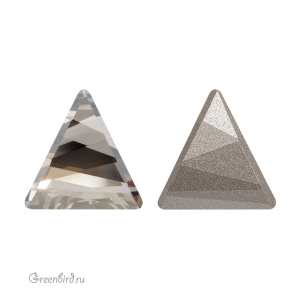 Swarovski 4717 Дельта 15,5 мм, серебристая дымка (#001SSHA), 1 шт.