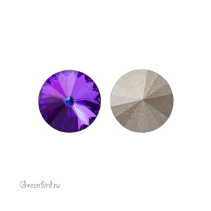 Swarovski 1122 Риволи 14 мм, гелиотроп (#001HEL), 1 шт.