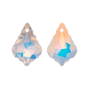 Crystalbird 6090 подвеска Барокко 22 мм, Crystal (#001AB), 1 шт.