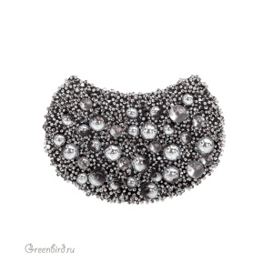 Swarovski 890142 Кристальная ткань Galuchat 35х21 мм, (#012/001CAL), 1 шт.