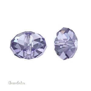 Swarovski 5040 Бусина Бриолетт 8х5 мм, танзанит (#539), 1 шт.