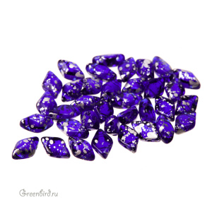 GemDuo 8x5mm – Silver Splash Cobalt, 5 гр (#30090/15481)