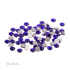 Swarovski 2058 Клеевые стразы круглые SS9, кобальт (#369), уп. 72 шт.