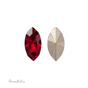 Swarovski 4228 Наветт 4х2 мм, алый (#276), 1 шт.