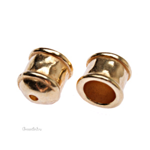 JBB Концевик "Две полосы", золото (J26-88)