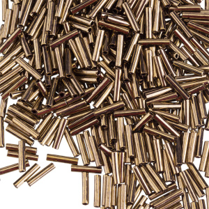 MIYUKI Slender Bugle 6mm – Bronze Metallic (#457)