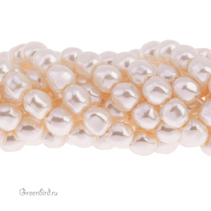 Жемчуг барочный 6 мм #5840 Creamrose Light (#618)
