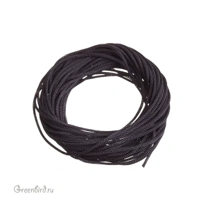 Тибетский шнур 0,5 мм (Black) упаковка 5 метров